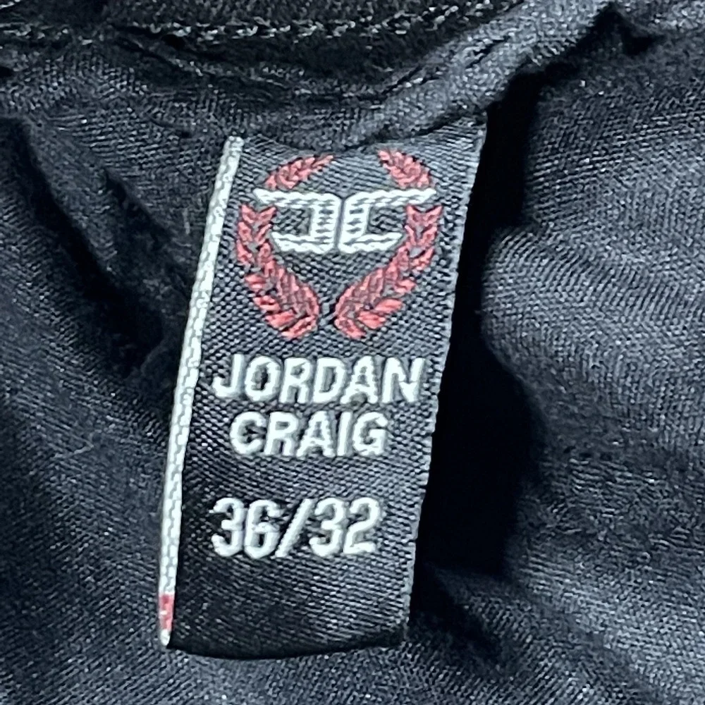 Jordan Craig Legacy Edition Pair Splashed Men's Jeans Sz 36x32 Elastic Waist - Picture 5 of 5